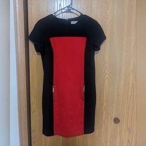 NWOT Michael Kors Color Block Sheath Dress